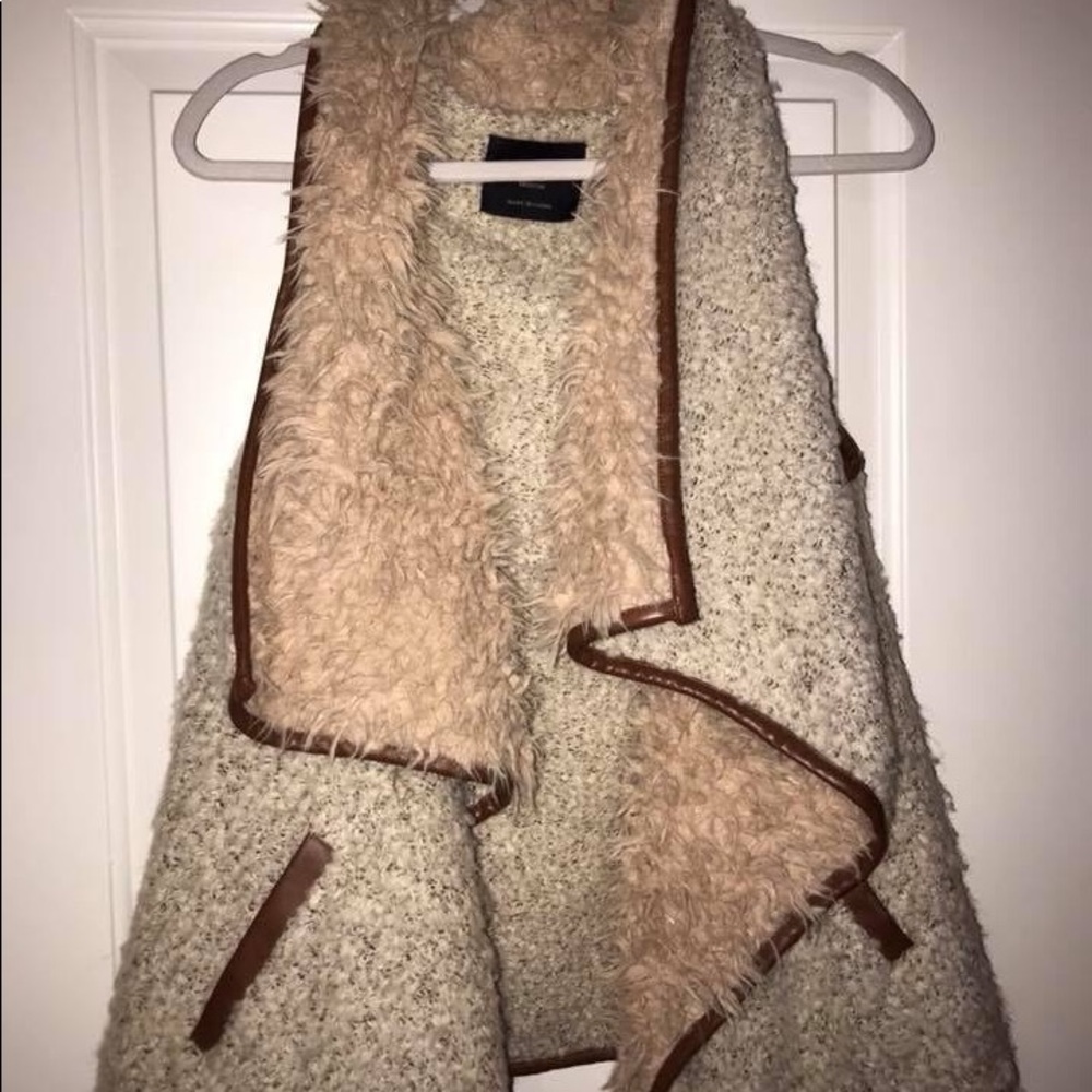 fur vest